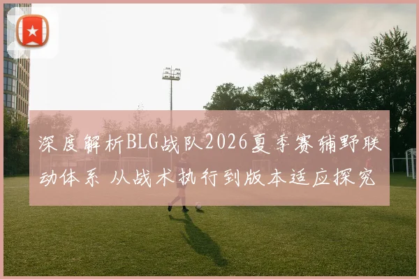 深度解析BLG战队2026夏季赛辅野联动体系 从战术执行到版本适应探究制胜之道